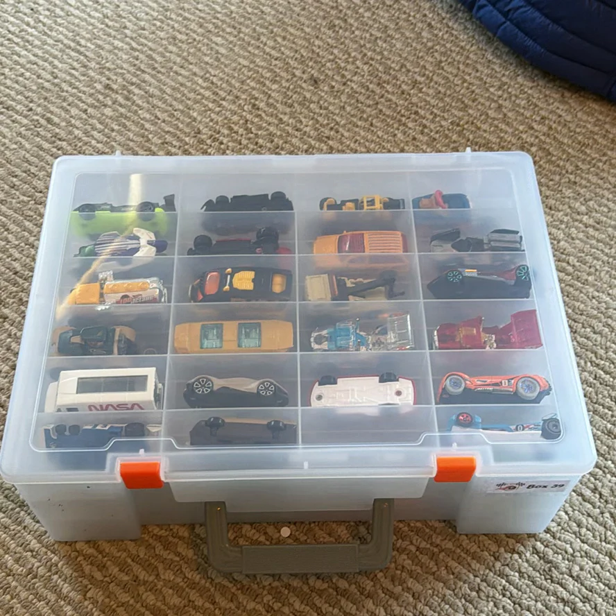 Toy Die-Cast Cars and Plastic Storage Case - image 2 of 29