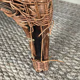 Wicker Armchair with Seat Cushions - thumbnail 7 of 10
