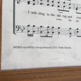 Framed Church Wall Art and Framed Hymn Print - thumbnail 8 of 9