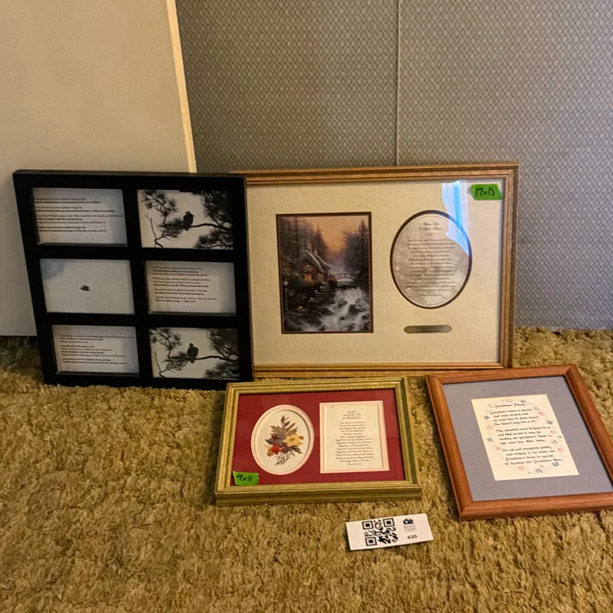 Framed Art Prints and Inspirational Poems - image 1 of 12