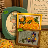 Framed Needlework and Handmade Decorative Items - thumbnail 3 of 10