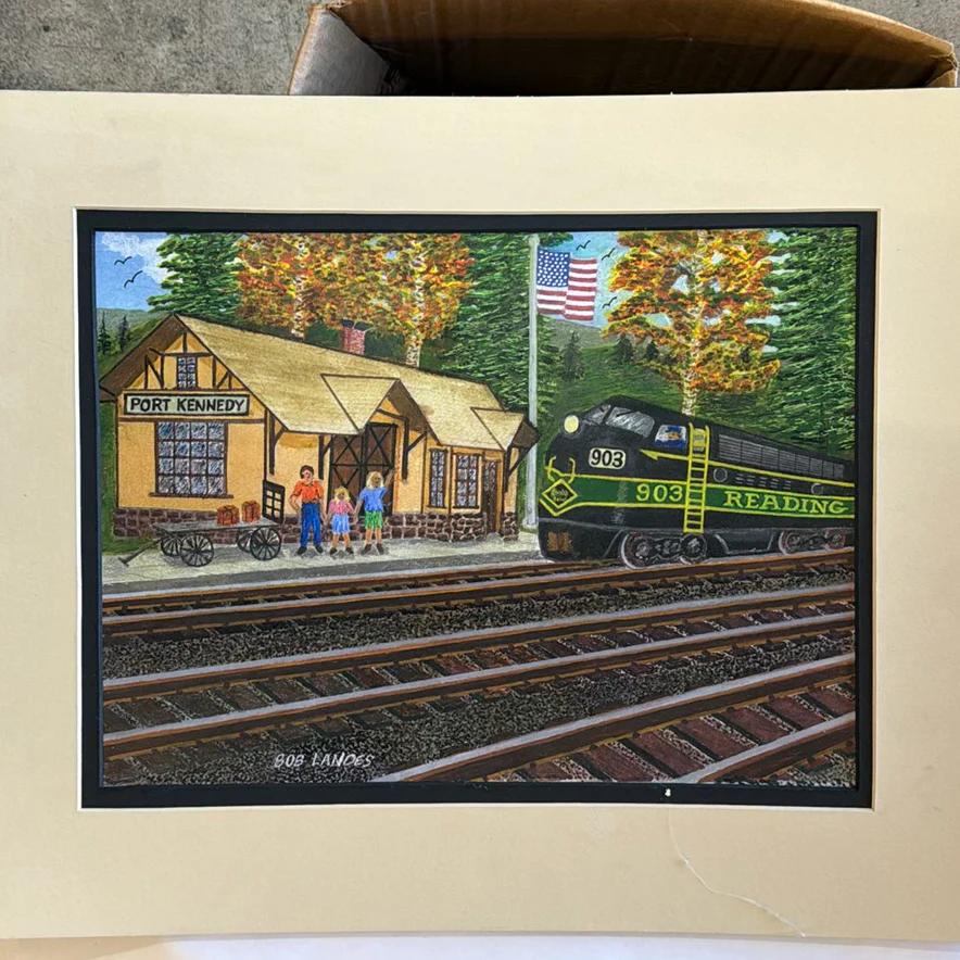 Railroad-Themed Art Prints and Travel Maps - image 3 of 5