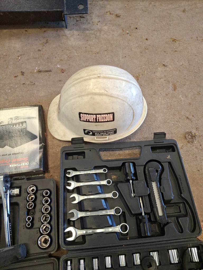 Hand Tools, Sander, and Hard Hat - image 5 of 7