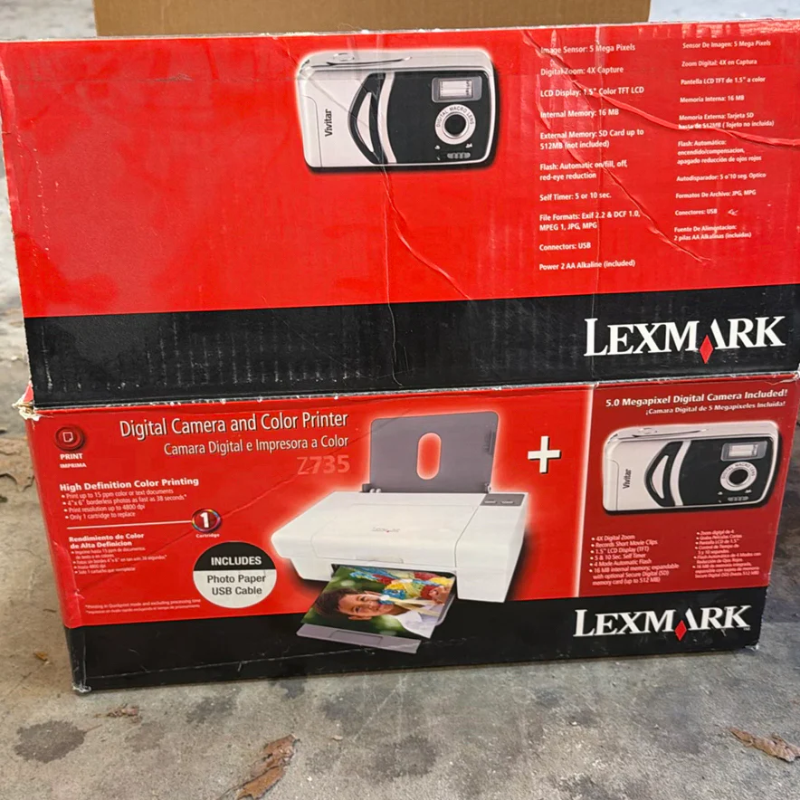 Lexmark Z735 Color Printer - image 1 of 4