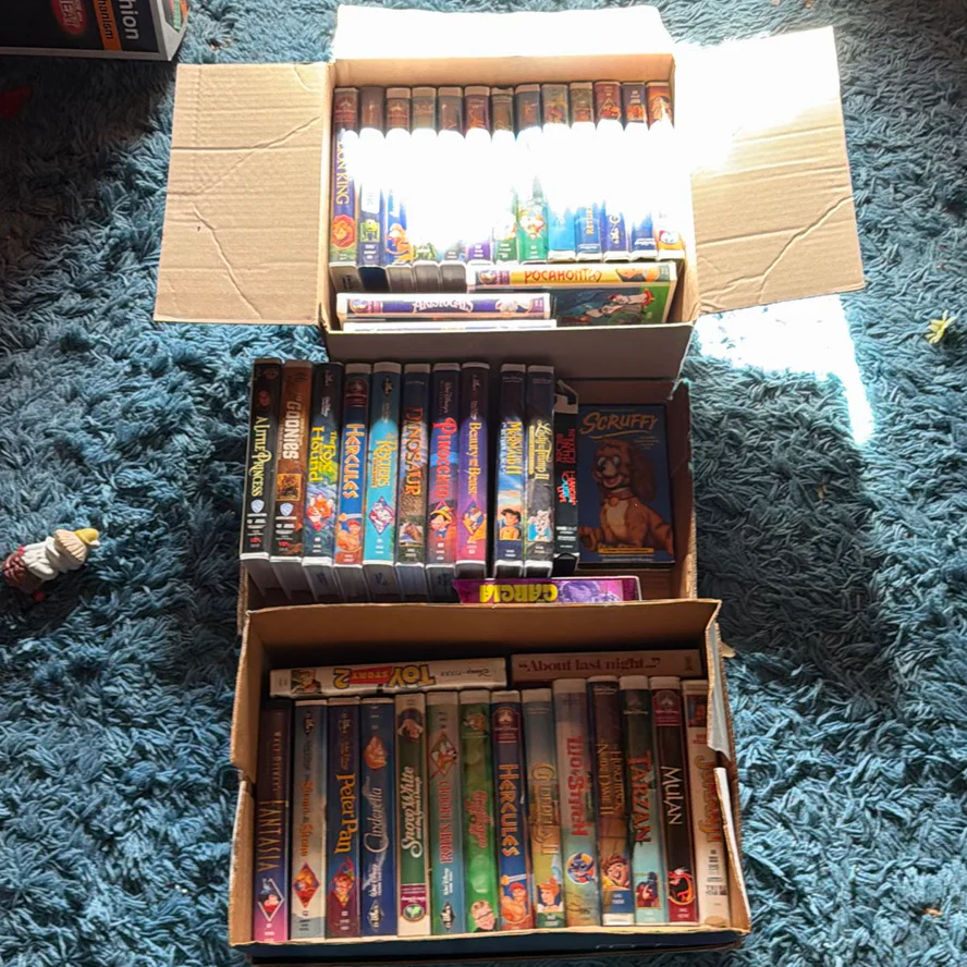 Collection of Animated VHS Tapes - image 1 of 4