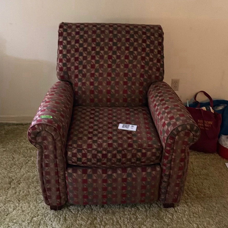 Upholstered Recliner Chair - image 1 of 8