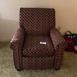 Upholstered Recliner Chair - thumbnail 1 of 8