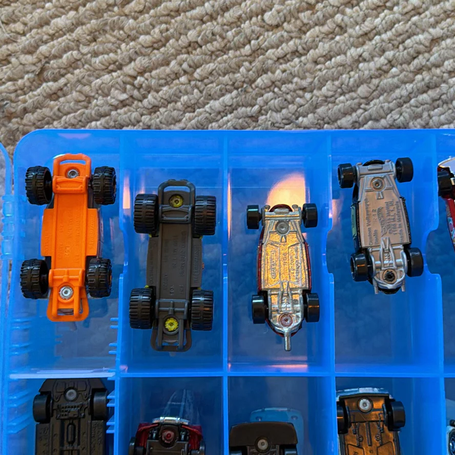 Die-Cast Toy Cars in Plastic Storage Case - image 16 of 16