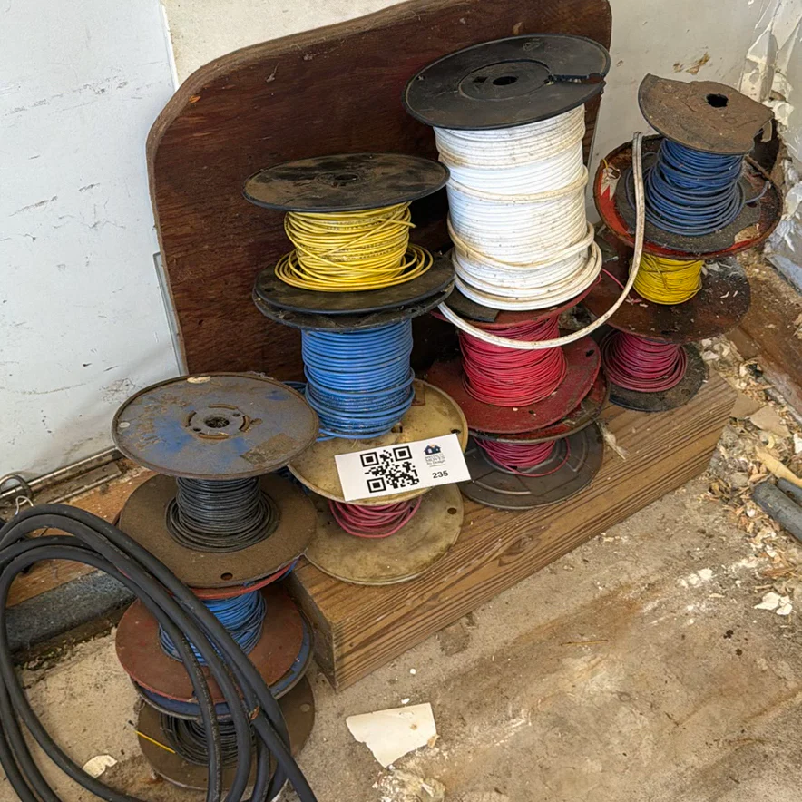 Assorted Electrical Wire Spools - image 1 of 4
