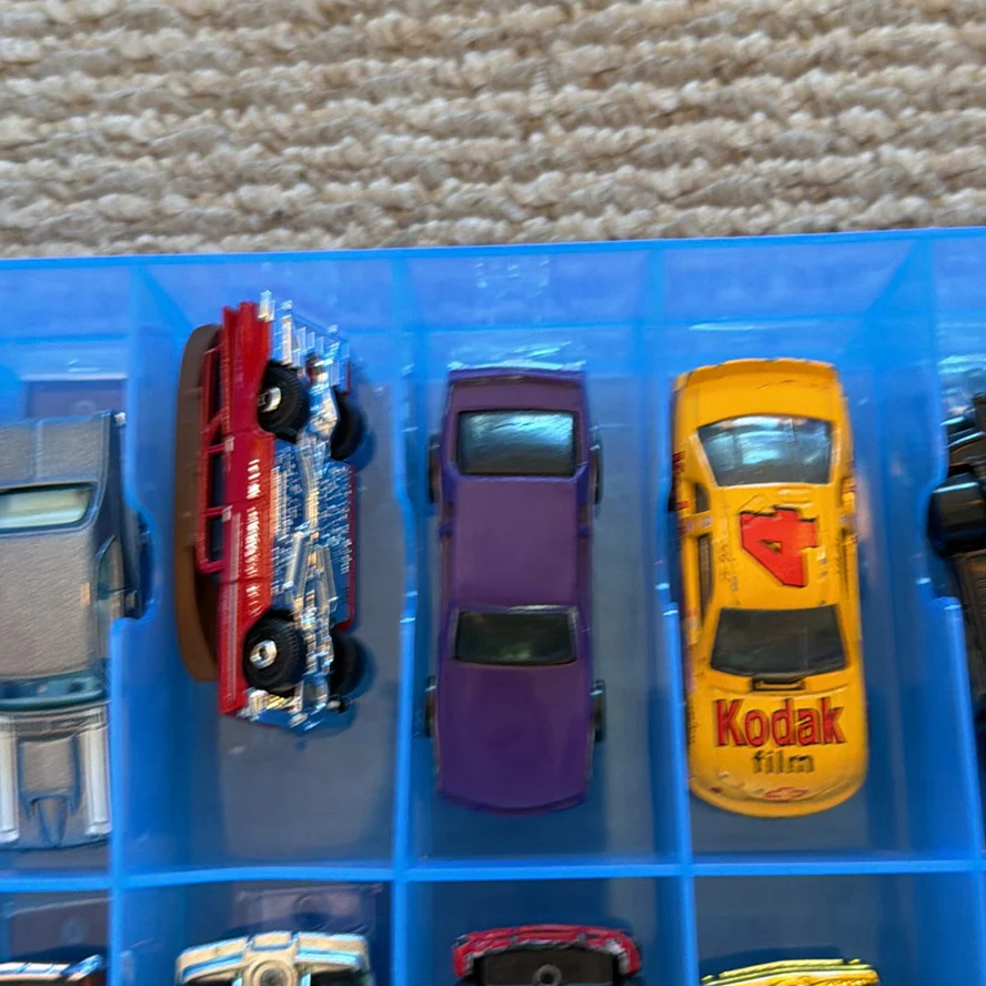 Die-Cast Toy Cars in Plastic Storage Case - image 12 of 24