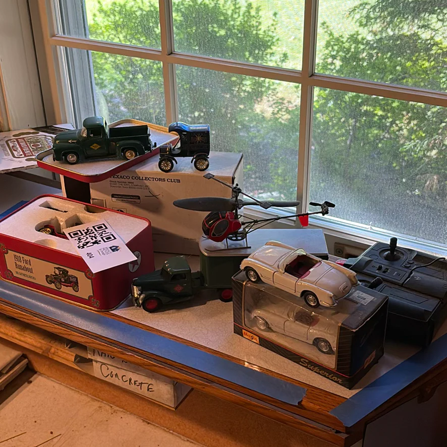 Die-Cast Model Cars, Toy Truck, and Helicopter - image 2 of 11