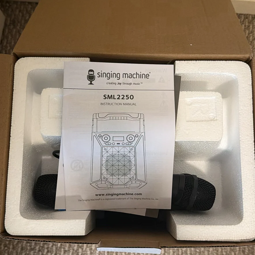 Singing Machine Bluetooth Karaoke System - image 2 of 5