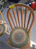 Dining Chairs with Braided Seat Cushions - thumbnail 2 of 10