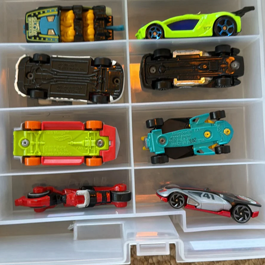 Toy Cars and Plastic Storage Case - image 17 of 24