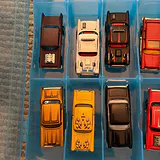 Collection of Die-Cast Toy Cars in Storage Case - thumbnail 4 of 10