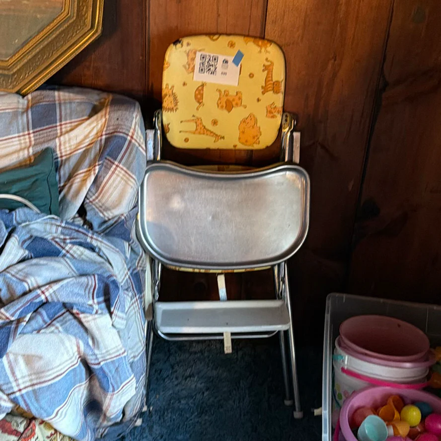 Vintage Folding High Chair - image 1 of 7