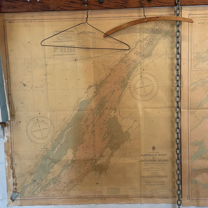 Vintage Wall Decor, Nautical Maps, Posters, and Pennants - image 8 of 32