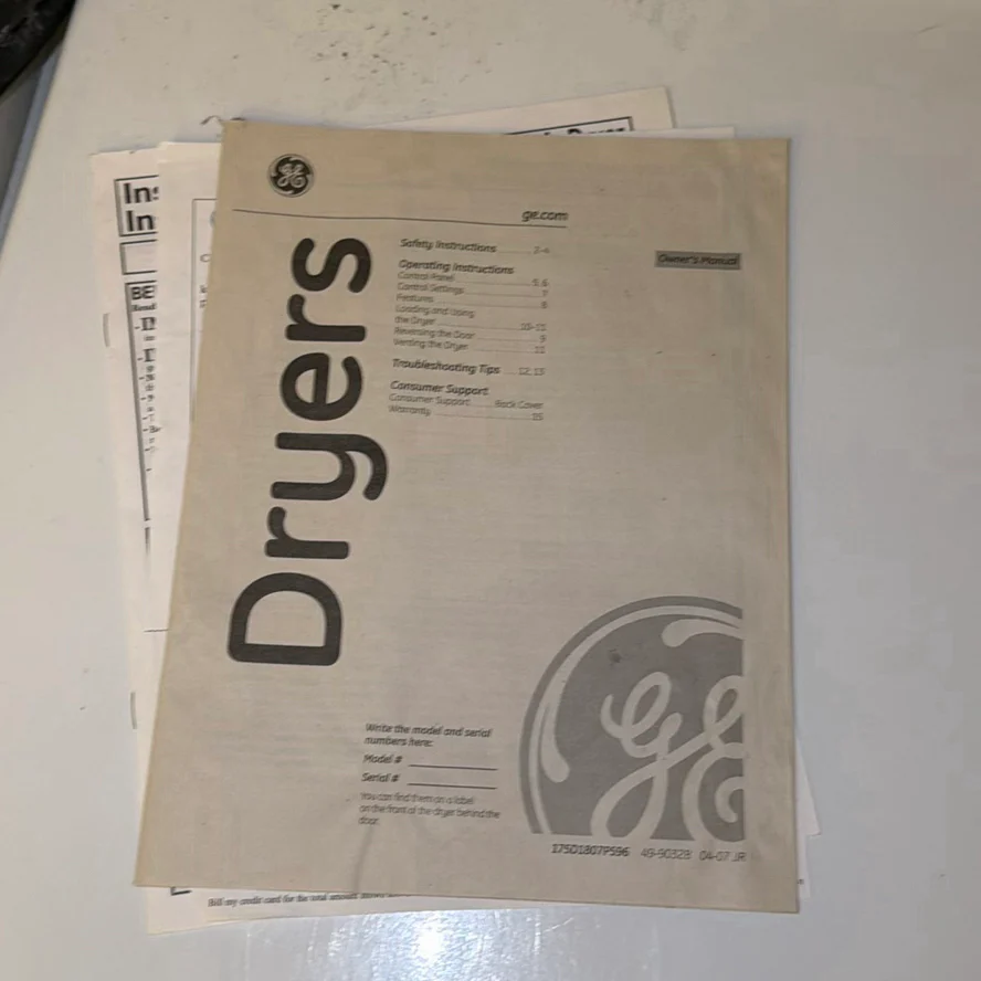 GE Electric Dryer - image 2 of 11