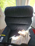 La-Z-Boy Blue Recliner Chair - thumbnail 4 of 7