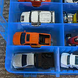 Die-Cast Toy Cars in Blue Storage Case - thumbnail 18 of 45