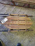 Speedaway Wooden Snow Sled - thumbnail 1 of 5