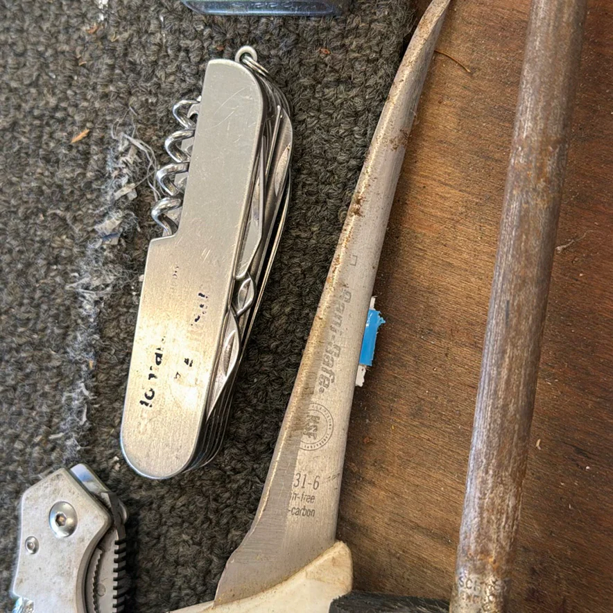 Zippo, Knives, Sharpening Steel, and Pocket Tools - image 8 of 10