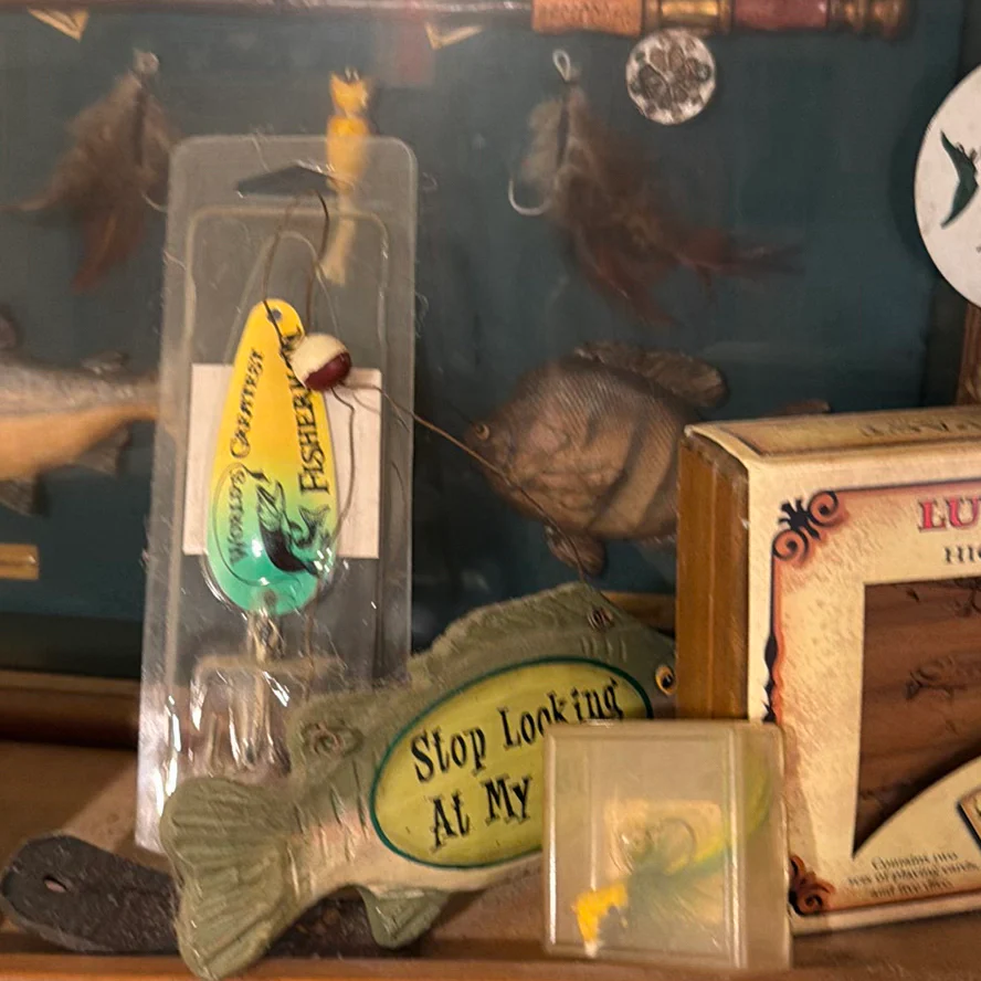 Fishing-Themed Shadow Box and Fishing Decor - image 6 of 12