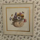 Three Framed Floral Prints - thumbnail 7 of 9