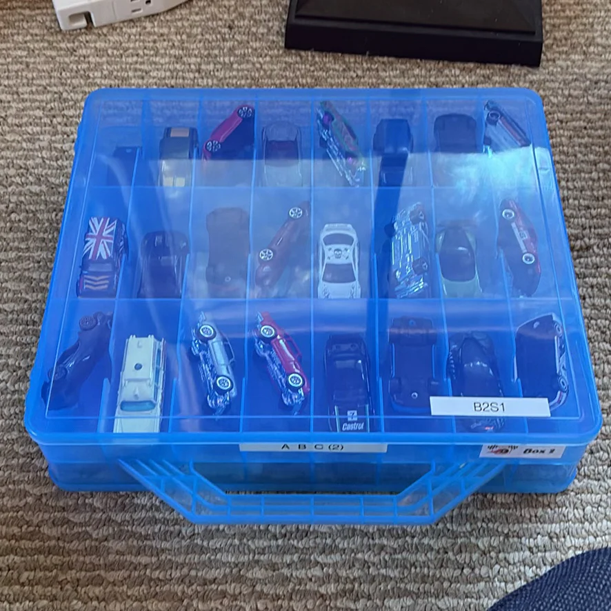 Assorted Die-Cast Toy Cars in Storage Case - image 2 of 30