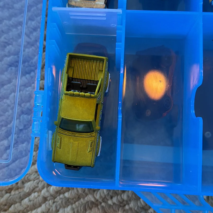 Die-Cast Toy Cars in Blue Storage Case - image 6 of 11
