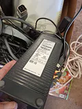 Xbox 360 Console Bundle with Controller, Cables, Hard Drive, and Games - thumbnail 8 of 9