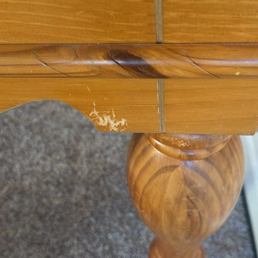 Wooden End Table - image 5 of 8