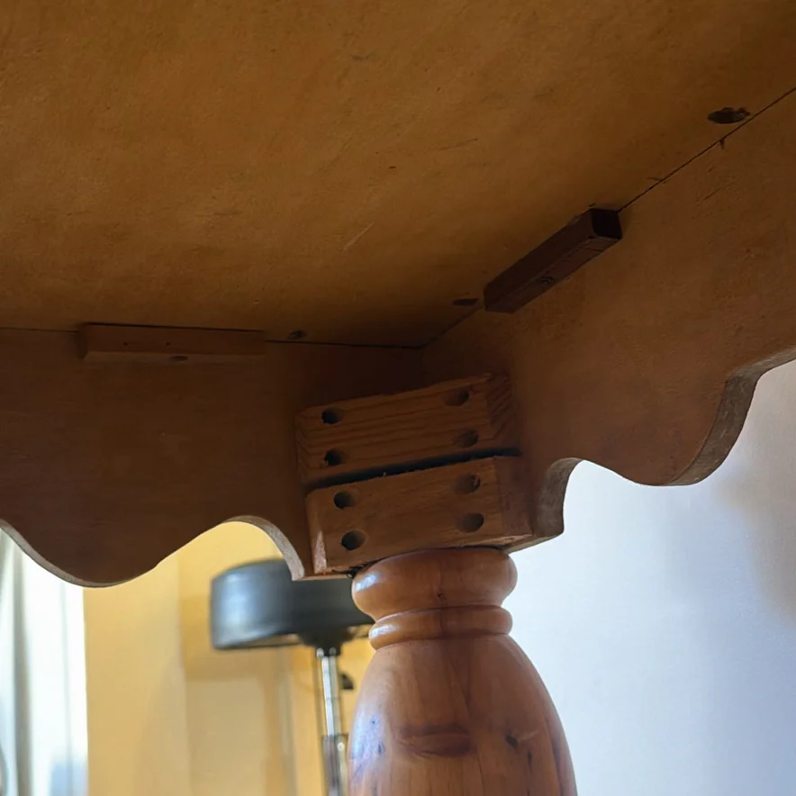 Wooden Side Table - image 4 of 5
