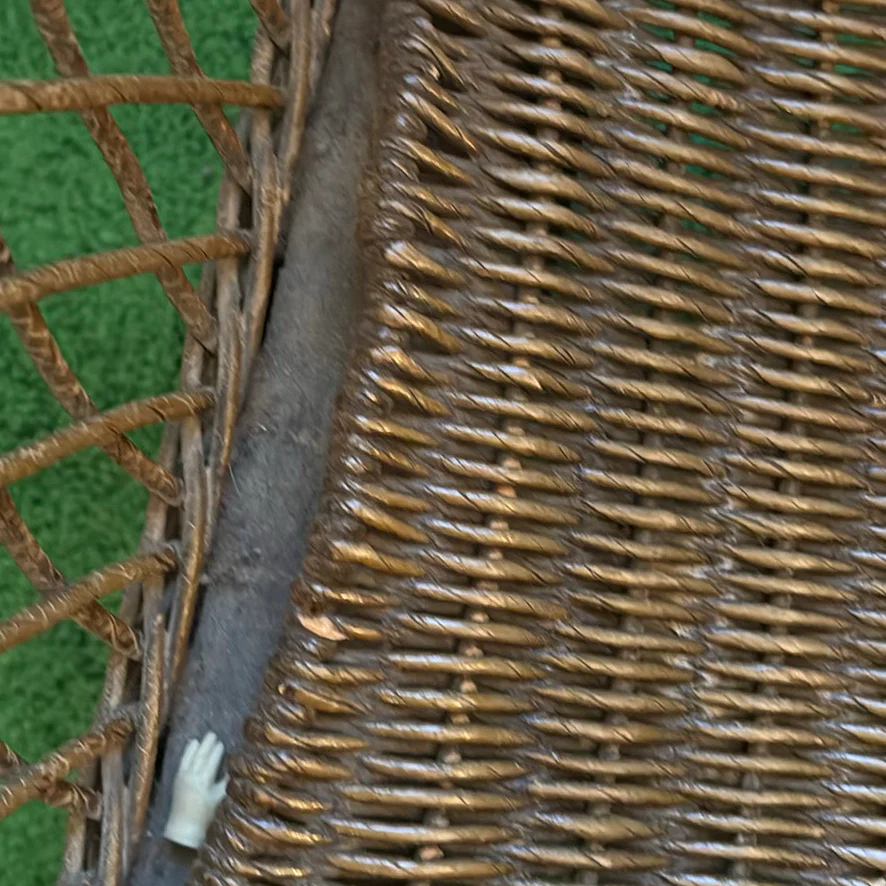 Vintage Wicker Rocking Chair  - image 8 of 13