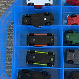 Die-Cast Toy Cars in Blue Storage Case - thumbnail 41 of 45