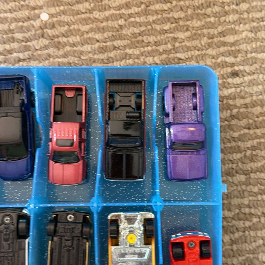 Collection of Die-Cast Chevy Toy Trucks and Cars in Storage Case - image 21 of 24