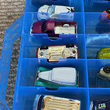 Die-Cast Toy Cars in Blue Storage Case - thumbnail 3 of 45