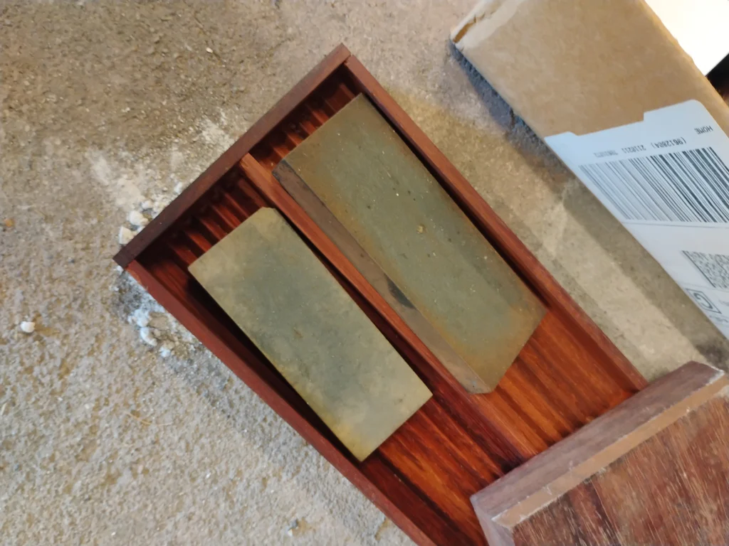Wooden Sharpening Stone Box and Wood Brackets - image 4 of 8