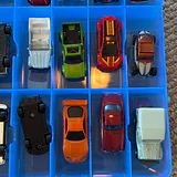 Die-Cast Toy Cars in Plastic Storage Case - thumbnail 11 of 16