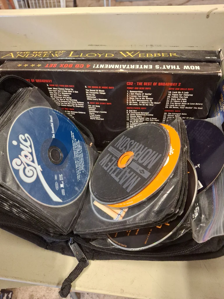 Collection of Music CDs and Disc Storage Cases - image 11 of 22