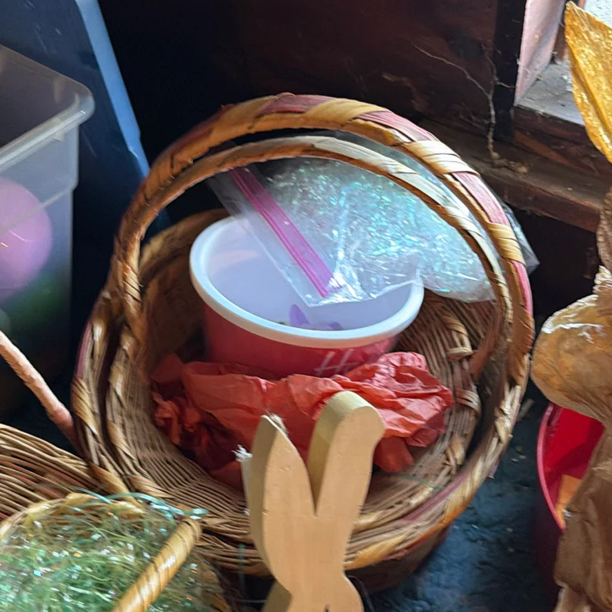 Easter Baskets, Plastic Eggs, and Seasonal Decorations - image 6 of 13