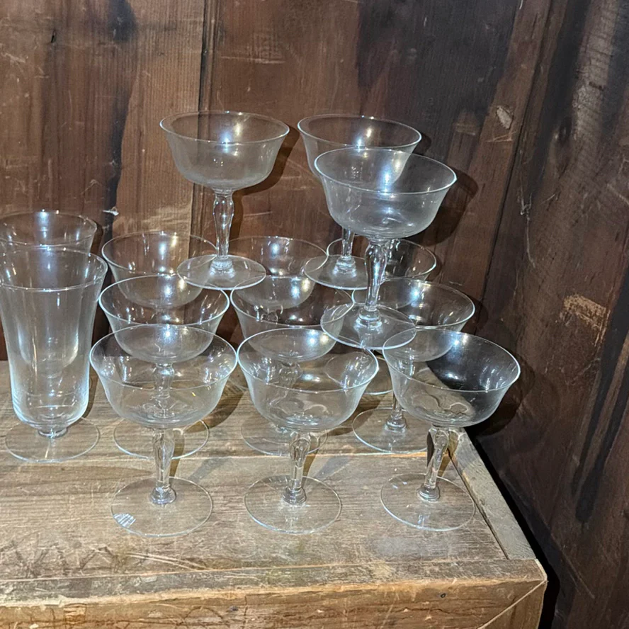Glass Stemware and Shot Glasses - image 4 of 10