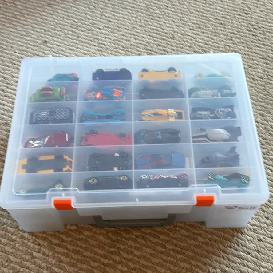 Die-Cast Toy Cars in Plastic Storage Case - image 2 of 26