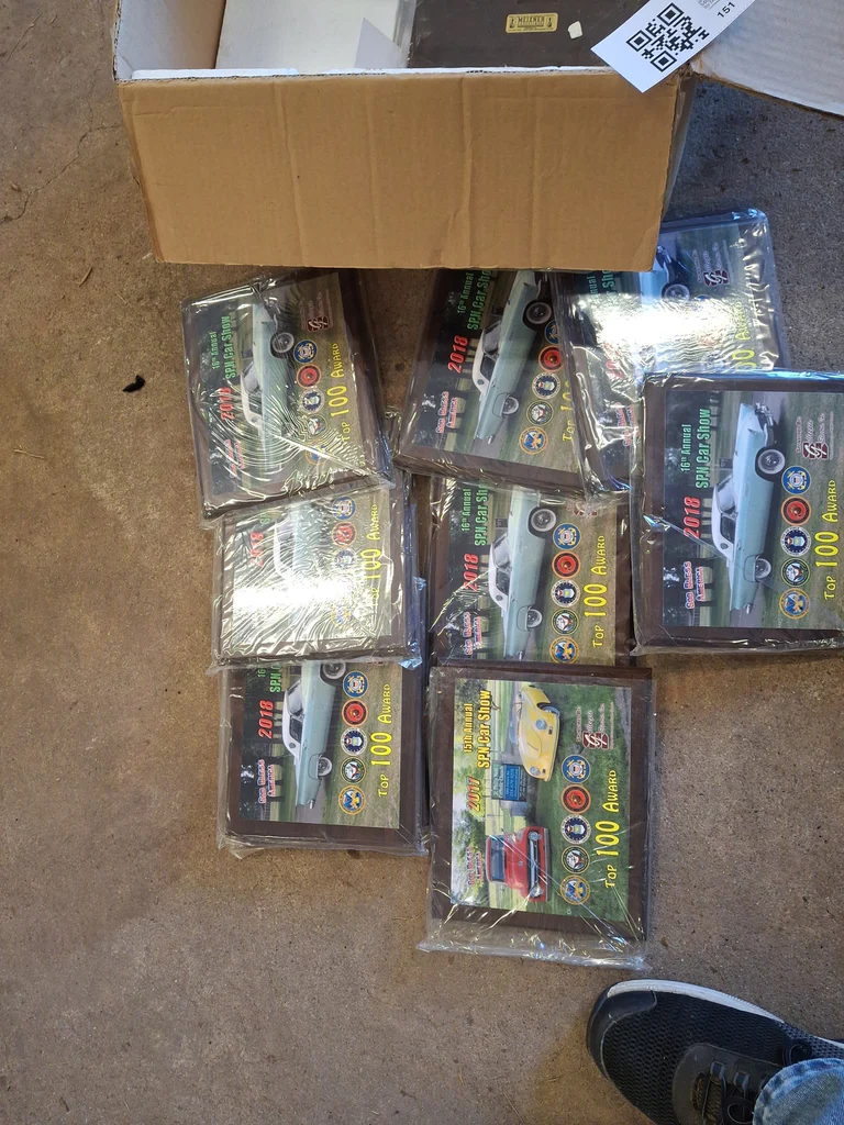 SPN Car Show Award Plaques - image 9 of 9