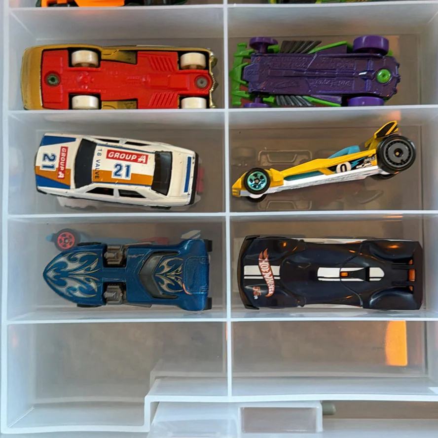 Die-Cast Toy Cars in Plastic Storage Case - image 12 of 26