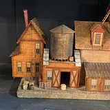 Miniature Industrial Building Model and Small Shed - thumbnail 4 of 7