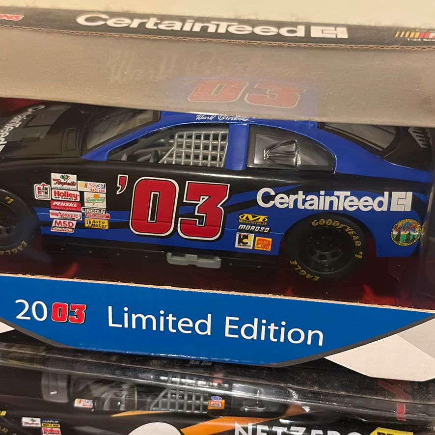 Die-Cast Model Cars Including Jaguar Roadster and NASCAR Replicas - image 6 of 10