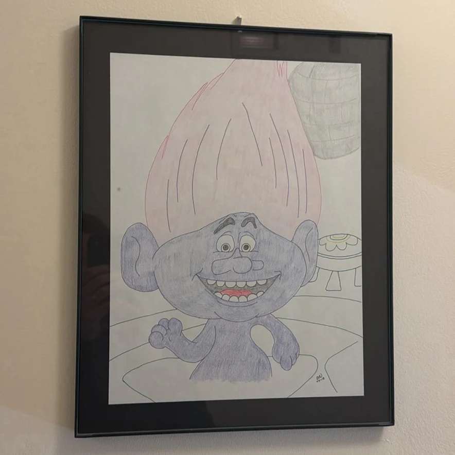 Framed Cartoon Character Drawings - image 3 of 8