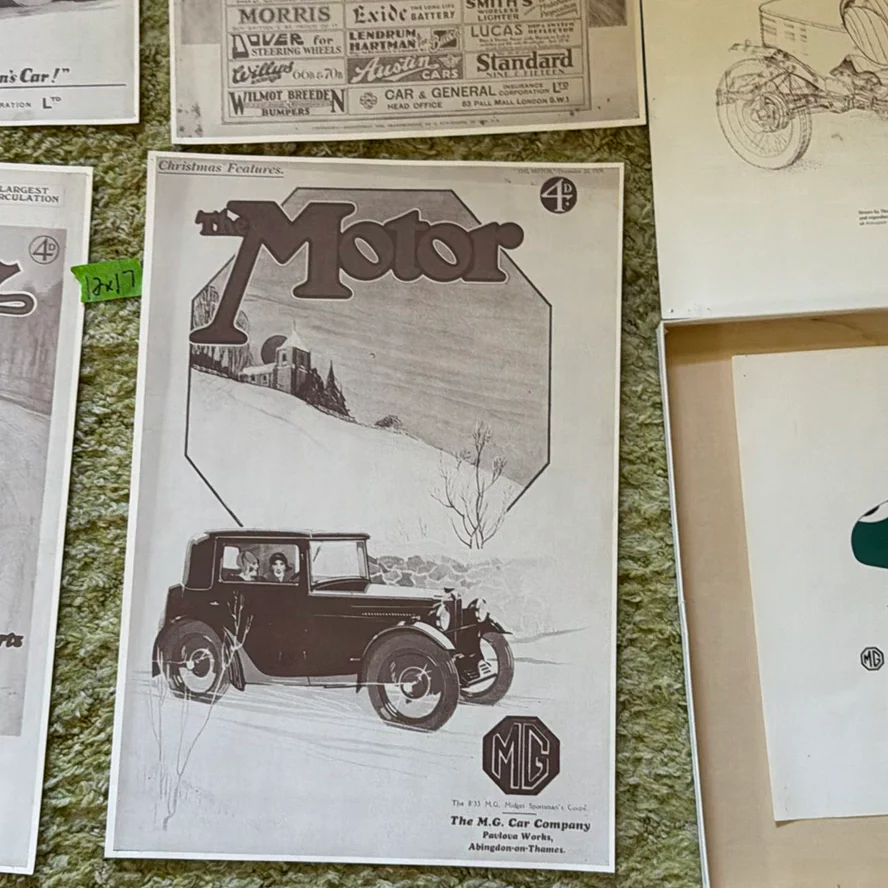 Vintage Automobile Prints and Autocar Magazines - image 10 of 16