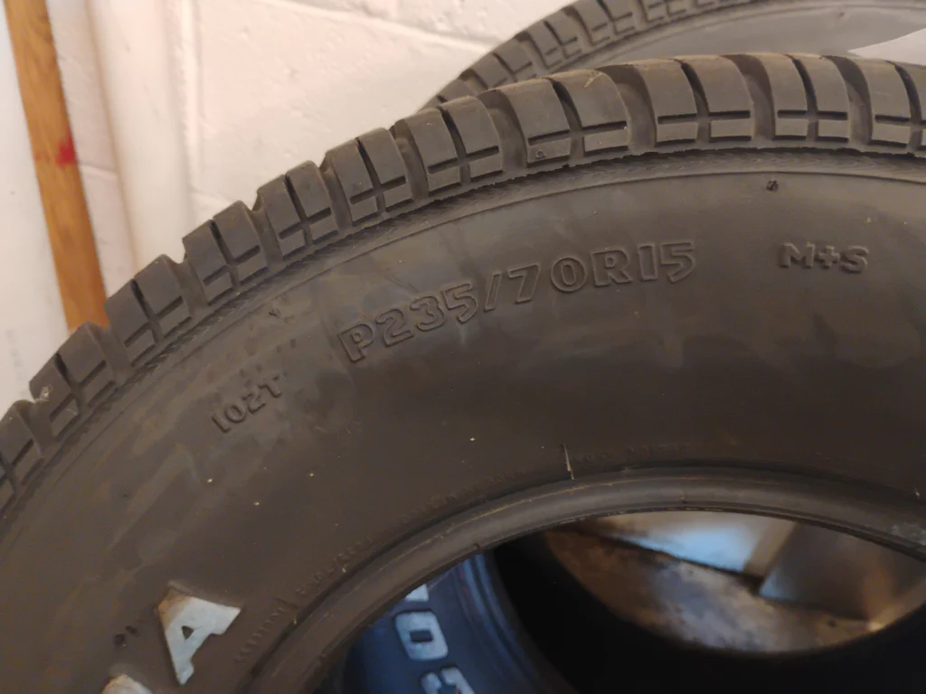 Set of Cooper Cobra Radial G/T Tires - image 2 of 6